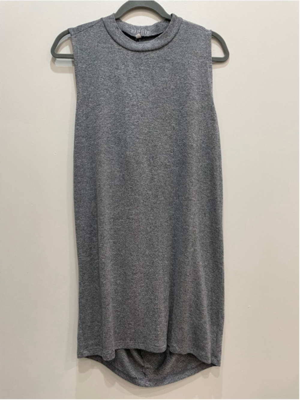 Ripple Yoga Wear Mock Neck Dress Size Small Comfort Relaxed Loungewear
